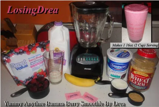 Leckerer Bananen-Beeren-Smoothie von Drea