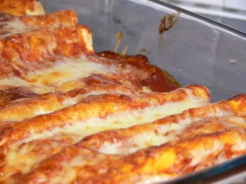 Leichte Enchiladas mit hohem Ballaststoffgehalt