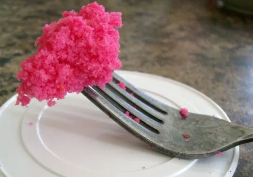 Kirsche im Rosenkuchen