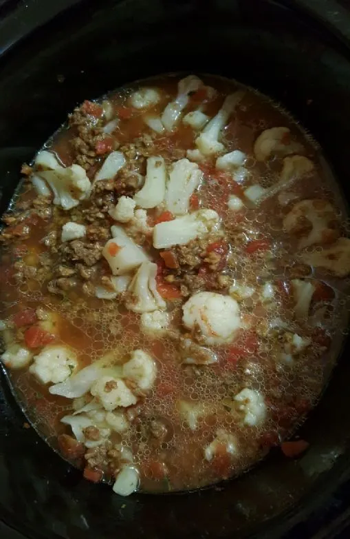 "Hackfleischlose" Blumenkohlsuppe