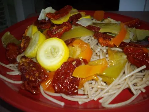 Sommer-Spaghetti