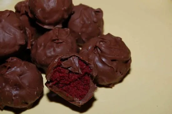 Minz-Schokoladen-Kuchenbällchen