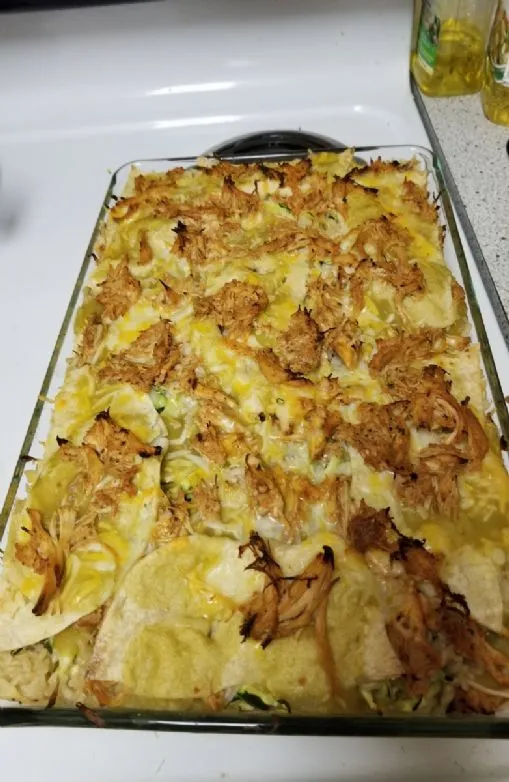 Hähnchen Enchilada Auflauf