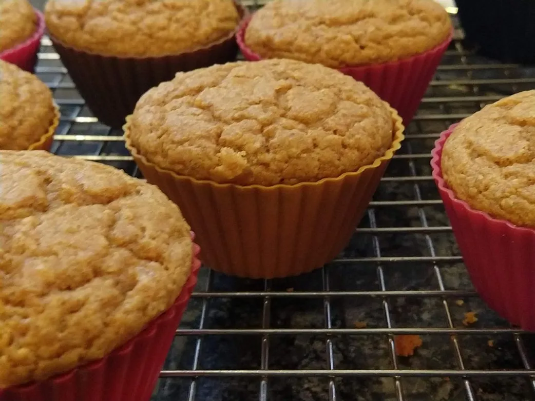 Goldene, herrliche Morgenmuffins