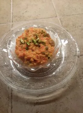 Indisches süßes Karottenpudding - Gajar Halwa