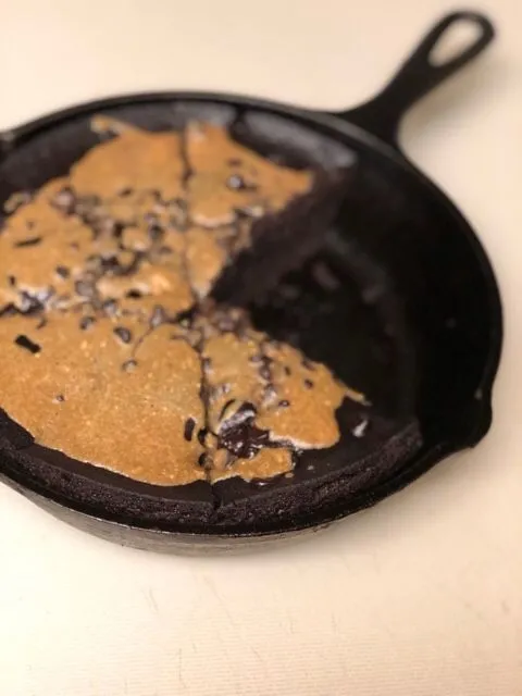 Low Carb/Keto Brownie-Pfanne