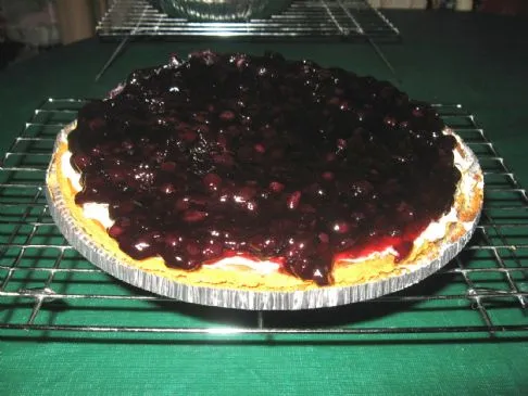 Carlás traditioneller Käsekuchen - Blaubeere