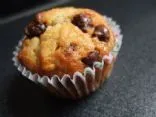 Bananen-Schokoladenstückchen-Muffins