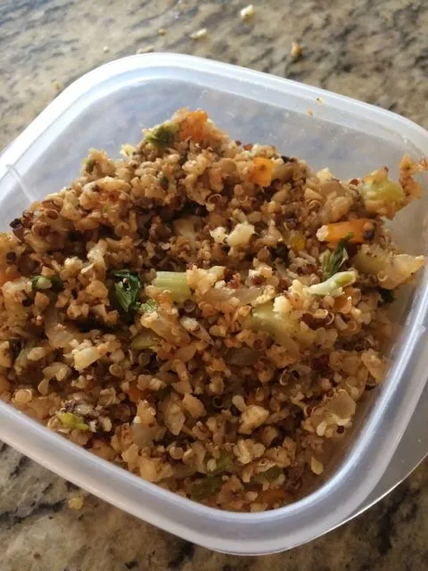 Quinoa-Blumenkohl-Sauté