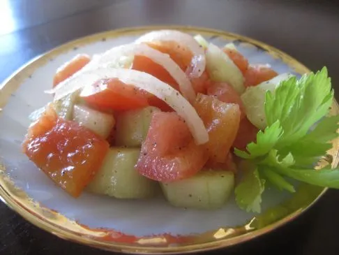 Gurken-Tomaten-Salat