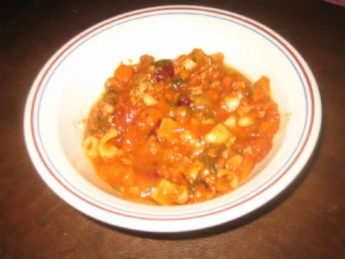 Olive Garden Pasta Fagioli Nachahmung - 1 Tasse/Portion
