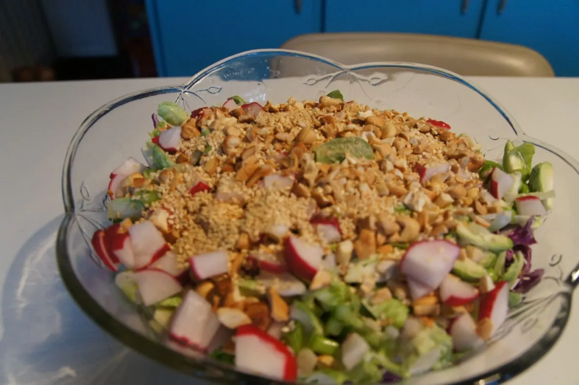 Knackiger Asiatischer Salat