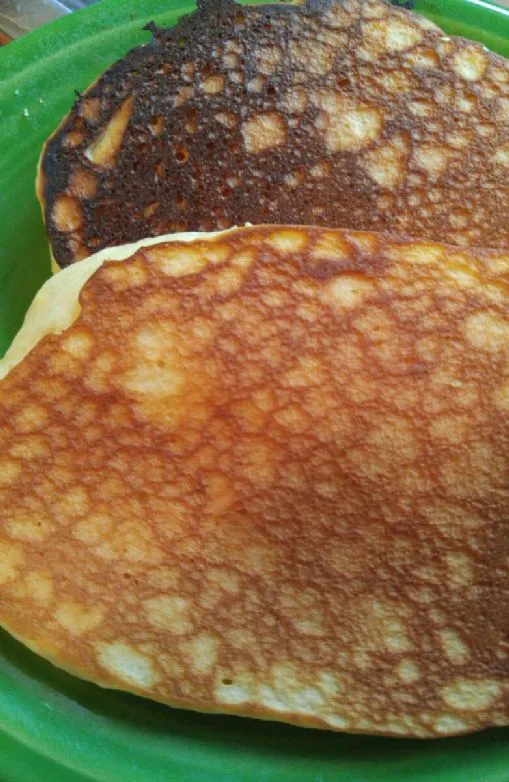 Hausgemachte Pfannkuchen