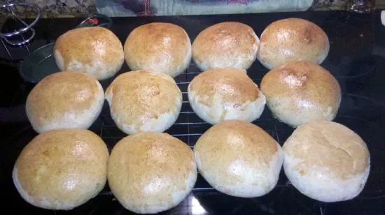 Vollkorn-Hamburgerbrötchen