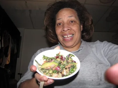 Besonderer Grünkohlsalat