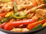 Einfache Fajitas für eine Person