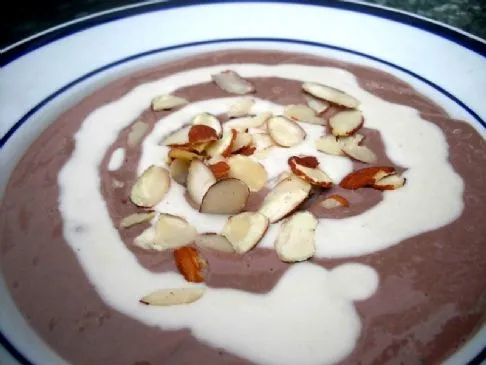 Tofu-Schokoladenpudding mit Agave