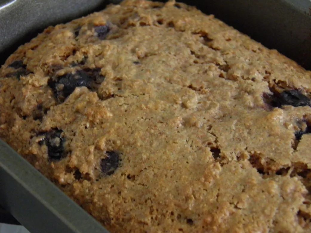 Blaubeer-Braunmehl-Muffins oder Kuchen