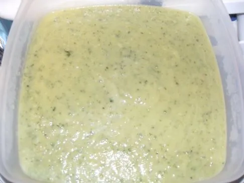 Geröstete Zucchinisuppe