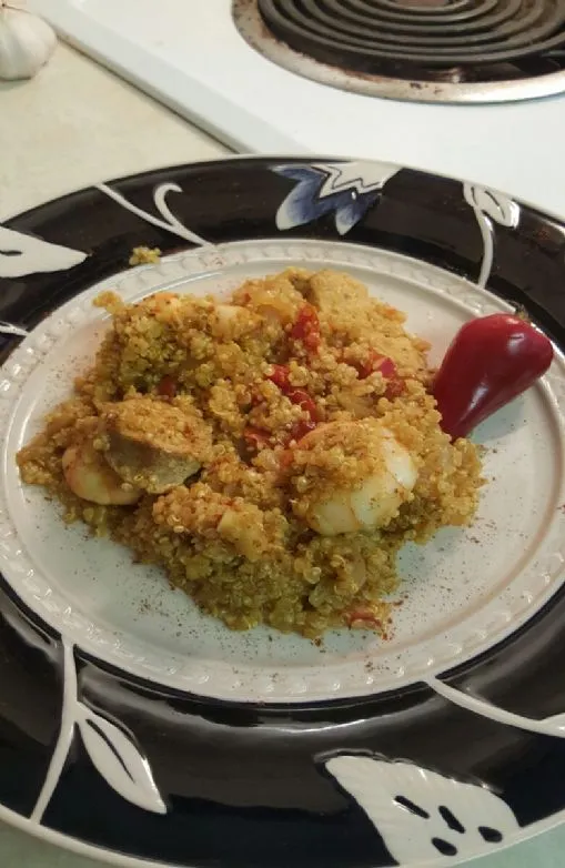 Quinoa-Paella