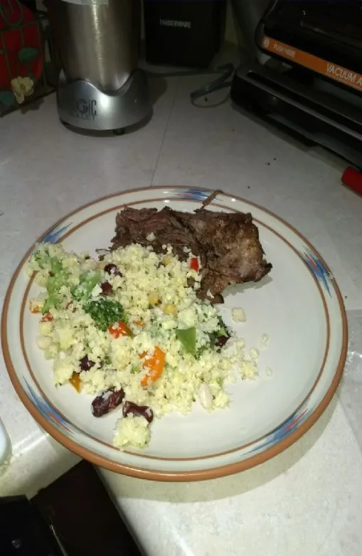 Blumenkohl-Ei-Reis-Pfanne