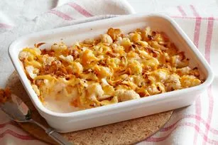 Käse-Blumenkohl-Auflauf