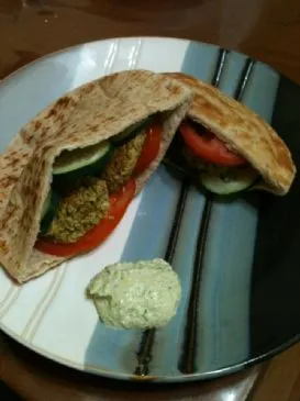 Schnelle und einfache gebackene Falafel