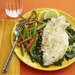 Balsamico-Weißwein-Scholle