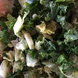 Grünkohl-Waldorfsalat