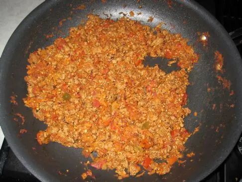 Puten- und Gemüse-Mexi-Füllung