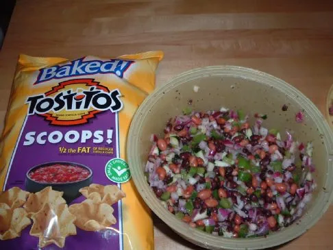 Chunky Rainbow Salsa für Chips!