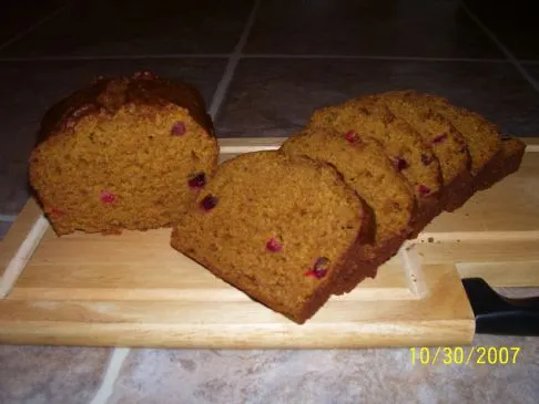 Cranberry-Kürbisbrot