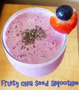 Fruchtiger Chia-Samen-Smoothie