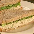 Thunfisch- und Apfel-Sandwich