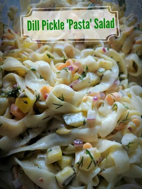 Dillgurken-Pasta-Salat