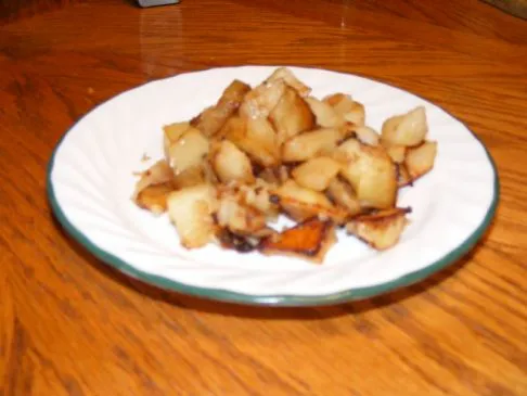 Einfache Kartoffeln zum Arbeitstag