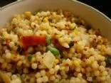 Zitrus-Koriander-Ernte-Couscous
