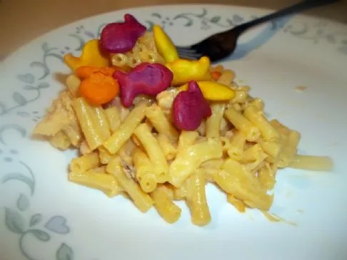 Mac & Cheese mit Fisch