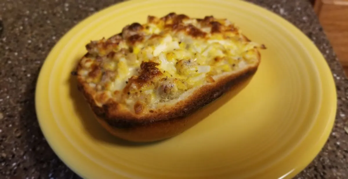 Frühstücks-Bagel-Auflauf