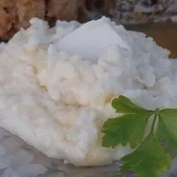 Cremige Knoblauch-Kartoffelpüree