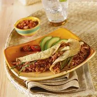 Zerfledderte Schweinefleisch-Tacos