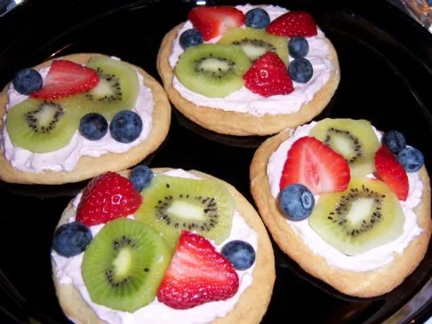 Mini-Fruchtpizzas