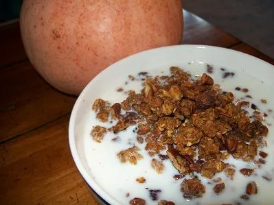 Crock-Pot Kürbiskuchen-Granola