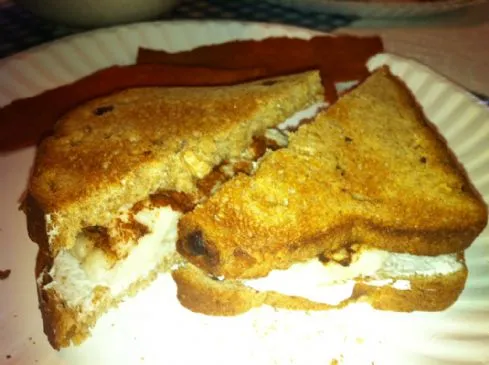 Süßes Frühstücks-Ei-Sandwich