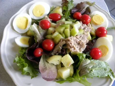 Salade Niçoise (leicht)