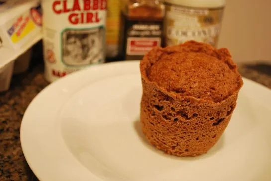 Eine-Minute-Leinsamen-Muffin