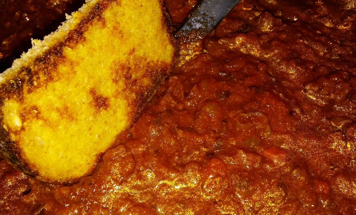 Fleischige Gemüse-Spaghetti-Sauce