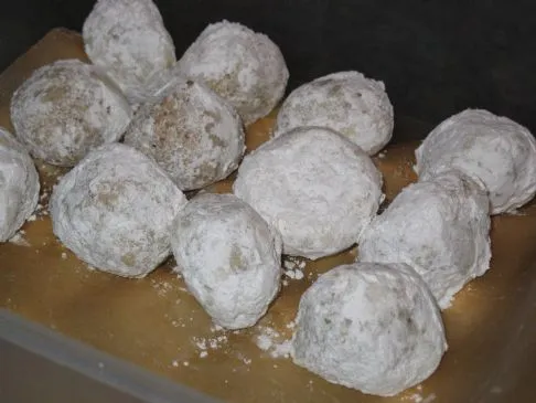 Mexikanische Hochzeitskekse (ideal für Weihnachten)