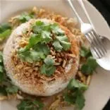 Libanesisches Hähnchen über Reis