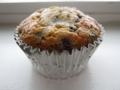 Heidelbeermuffins mit Kokosmehl